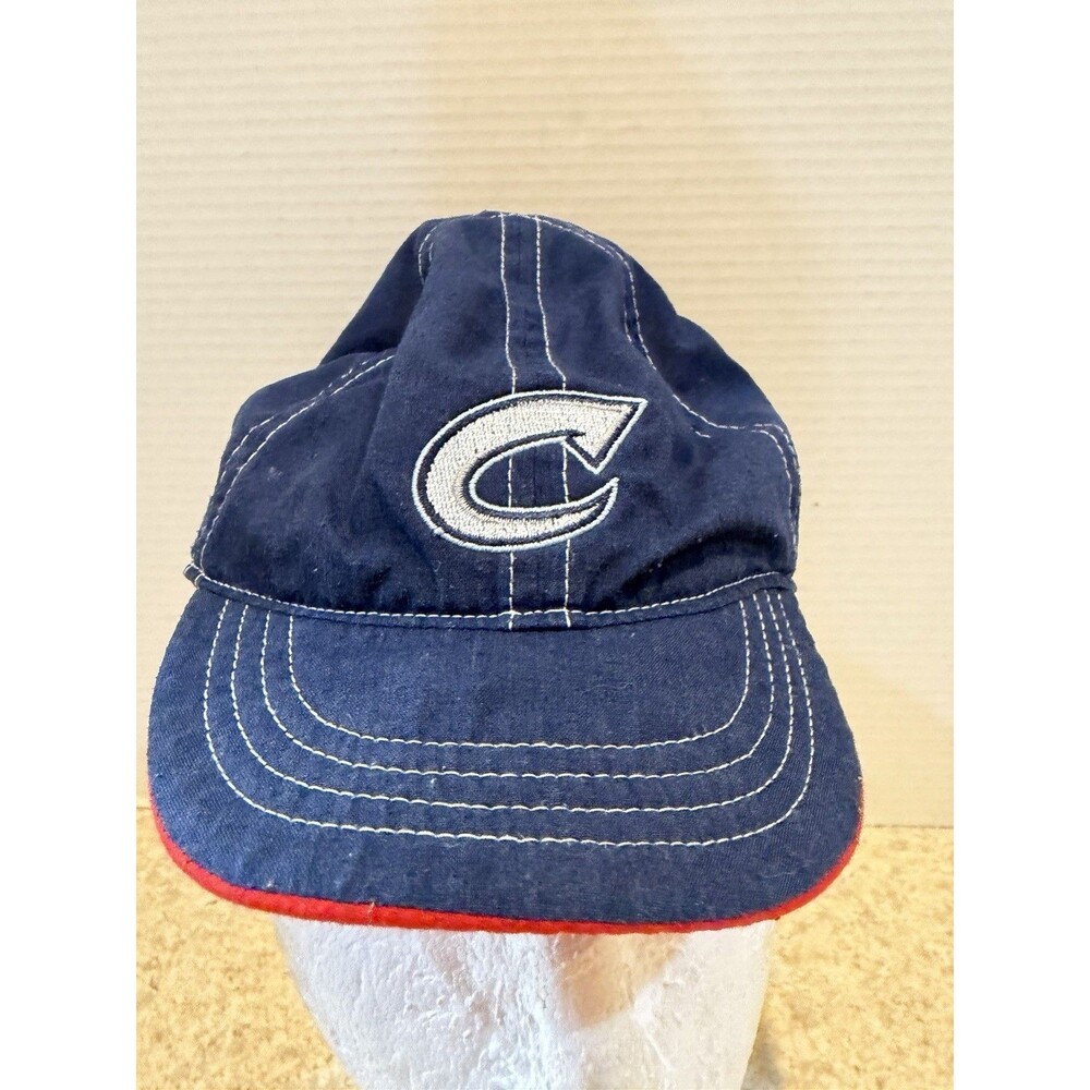 Columbus Clippers New Era Reversible Stretch Fit Hat Kids MiLB Navy Red